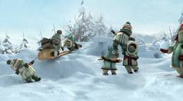 Кадр из фильма "Снежная битва" - 1