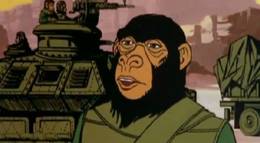 Кадр из фильма "Возвращение на планету обезьян" - 1