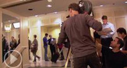 На съёмочной площадке 