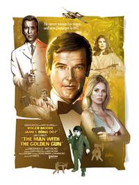 Постер Человек с золотым пистолетом