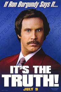 Постер Телеведущий: Легенда о Роне Бургунди