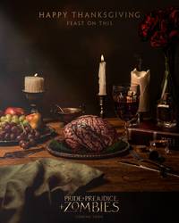 Постер Гордость и предубеждение и зомби