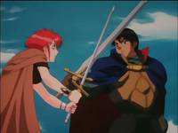 Кадр Летописи войн Лодосса