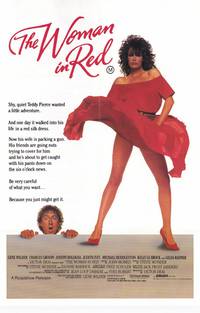 Постер Женщина в красном