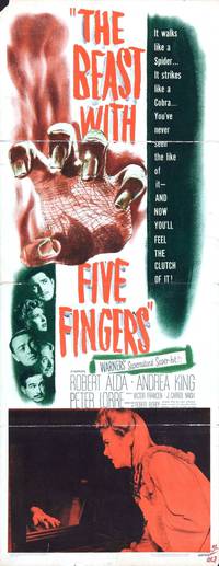 Постер Зверь с пятью пальцами