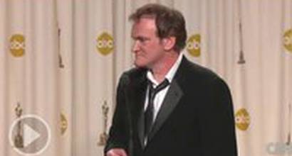 Общение Квентина Тарантино с прессой после победы