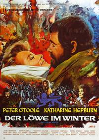 Постер Лев зимой