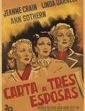 Постер из фильма "Письмо трем женам" - 1