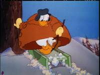 Кадр Снежная битва Дональда Дака