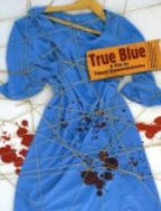 Синее платье