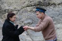 Кадр Гагарин. Первый в космосе