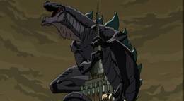 Кадр из фильма "Годзилла" - 2