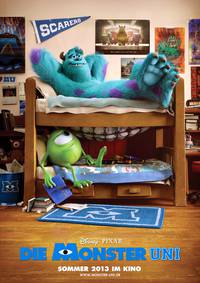 Постер Университет Монстров 3D