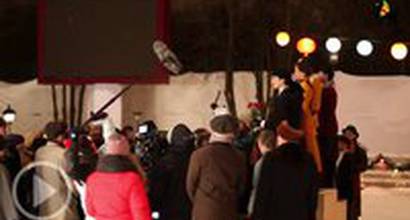 Видео со съёмок