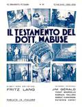 Постер из фильма "Завещание доктора Мабузе" - 1