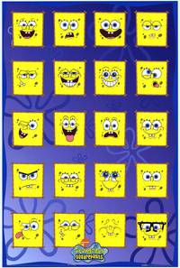 Постер Губка Боб квадратные штаны