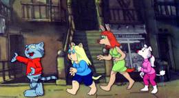 Кадр из фильма "Приключения кота Фрица" - 1