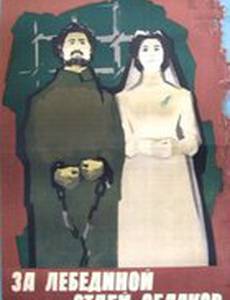 За лебединой стаей облаков