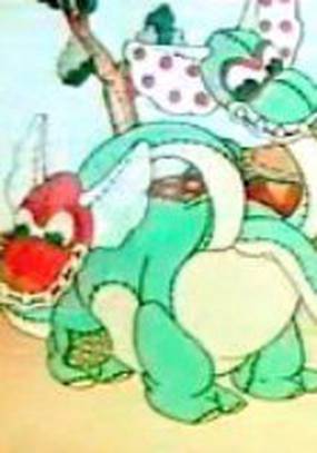 Дракон из ситца