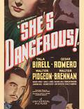 Постер из фильма "Она опасна" - 1