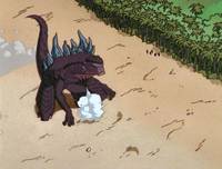 Кадр Годзилла