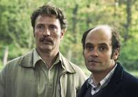 Кадр Мужчины и куры