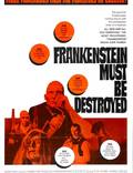 Постер из фильма "Франкенштейн должен быть уничтожен" - 1