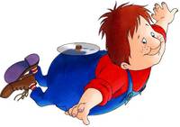 Кадр Карлсон, который живет на крыше