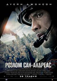 Постер Разлом Сан-Андреас