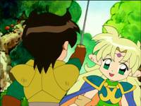 Кадр Летописи войн Лодосса