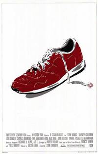 Постер Человек в красном ботинке