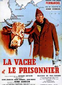 Постер Корова и солдат
