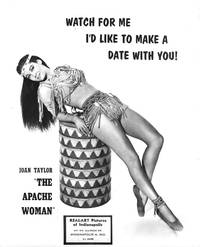 Постер Женщина из племени апачей