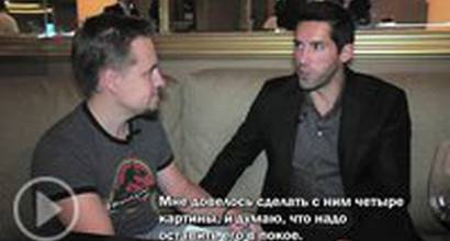 Скотт Эдкинс о боевиках и знакомстве с Ван Даммом (русские субтитры)