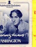Постер из фильма "Шерлок Холмс в Вашингтоне" - 1