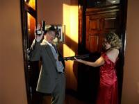 Кадр Бонни и Клайд против Дракулы