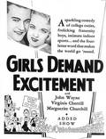 Постер из фильма "Girls Demand Excitement" - 1