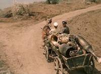 Кадр Зеленый фургон