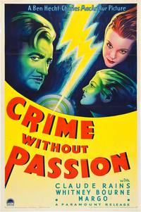 Постер Crime Without Passion