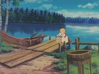 Кадр Катри, девочка с лугов