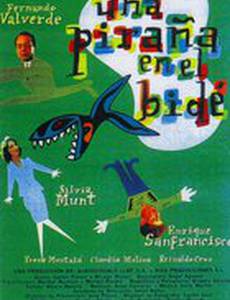 Una piraña en el bidé