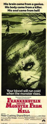 Постер Франкенштейн и монстр из ада