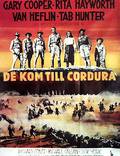 Постер из фильма "Они приехали в Кордура" - 1