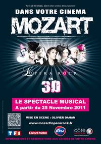 Постер Моцарт. Рок-опера
