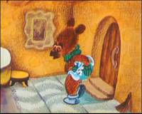 Кадр Как ежик и медвежонок встречали Новый год