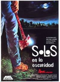 Постер Одни во тьме