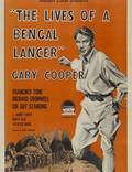 Постер из фильма "Жизнь Бенгальского улана" - 1