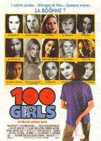 Постер 100 девчонок и одна в лифте