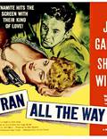 Постер из фильма "Он бежал всю дорогу" - 1
