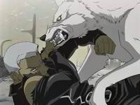 Кадр Волчий дождь